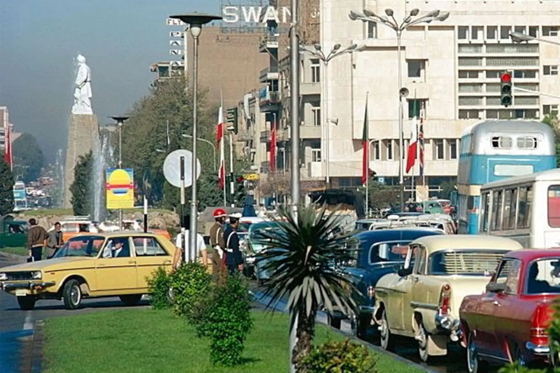 عکس تاریخی میدان فردوسی تهران
