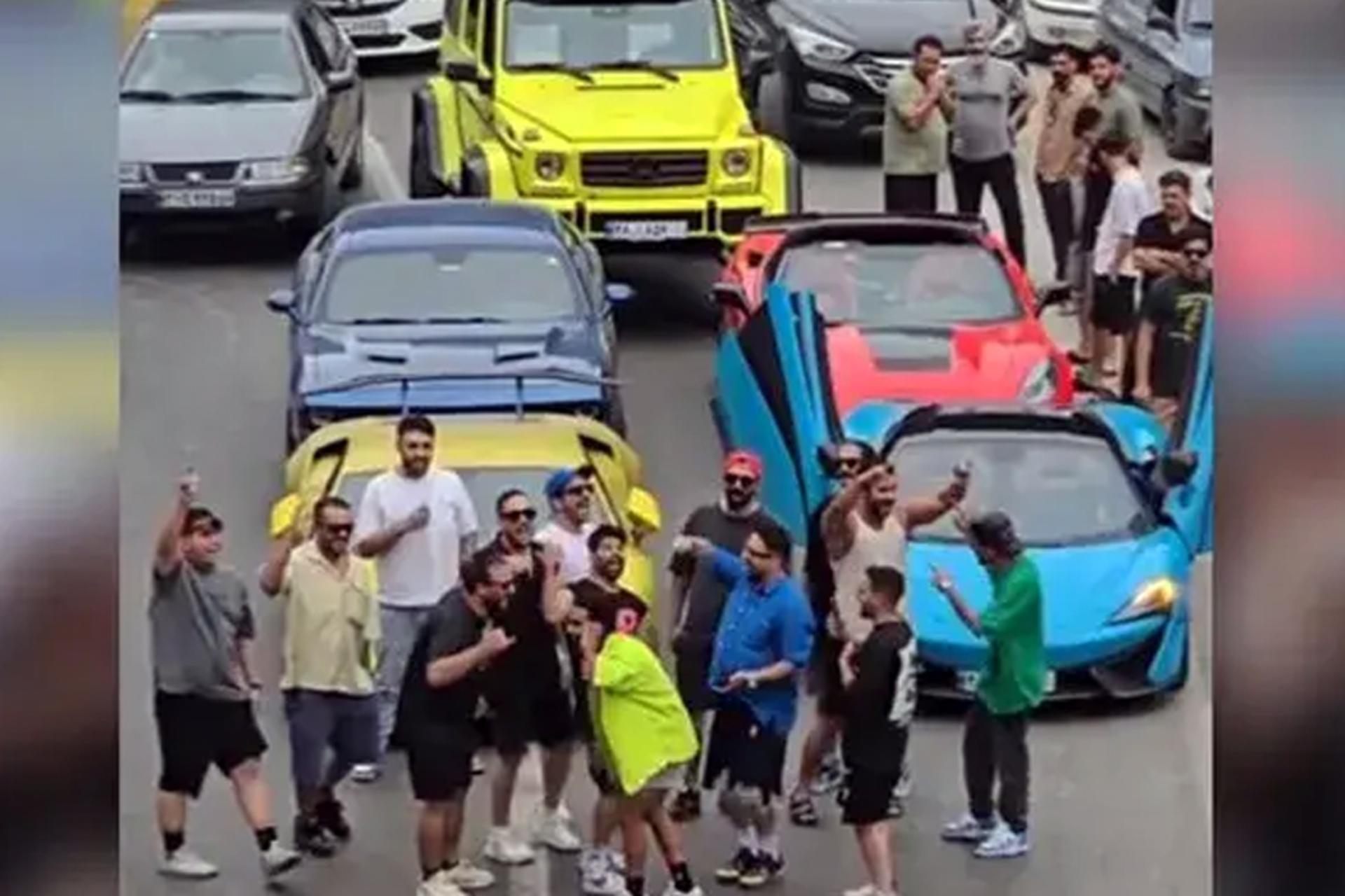 ویدیو بستن جاده فیروزکوه