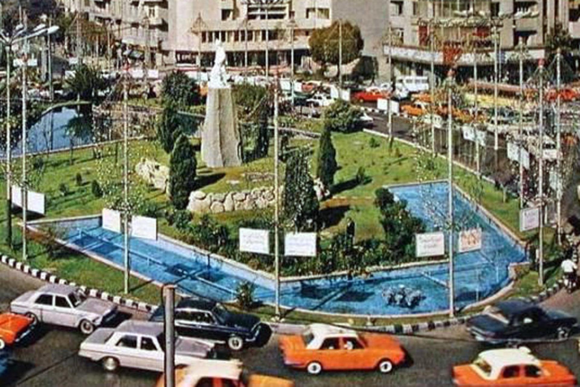 عکس تاریخی میدان فردوسی تهران