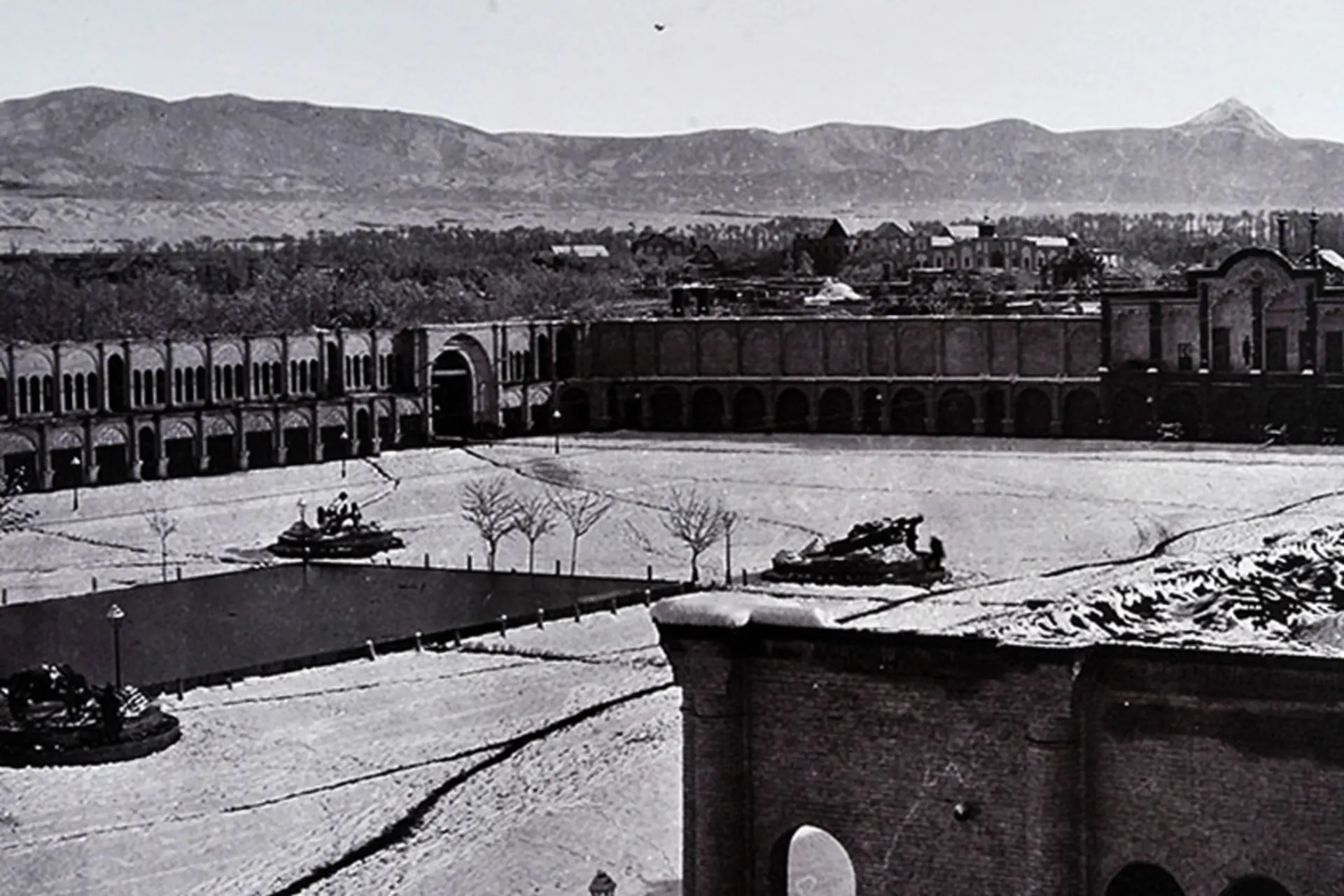 عکس تاریخی میدان توپخانه تهران