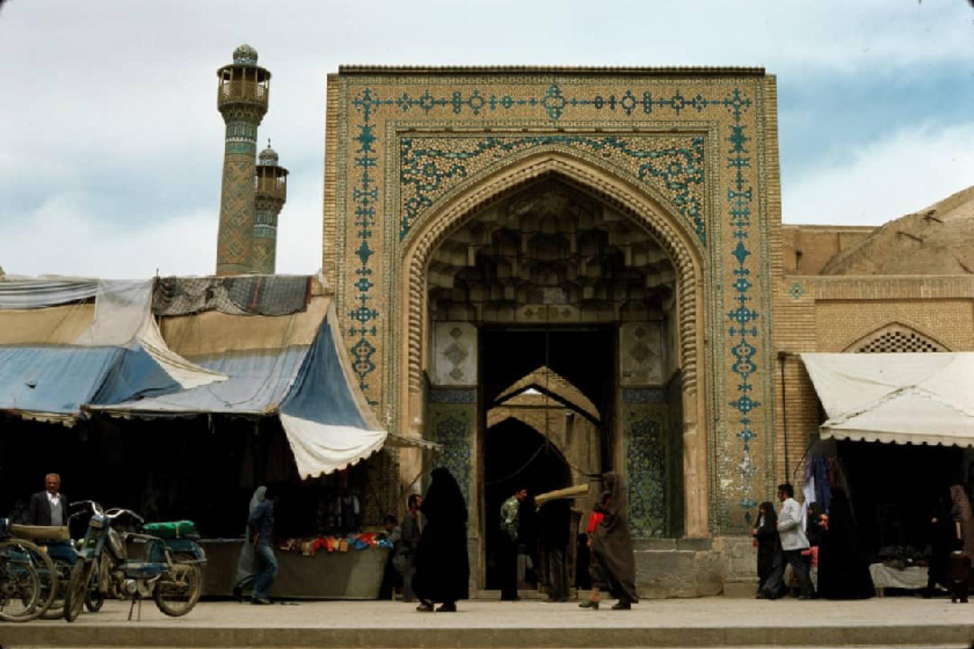 عکس قدیمی از مسجد جامع اصفهان