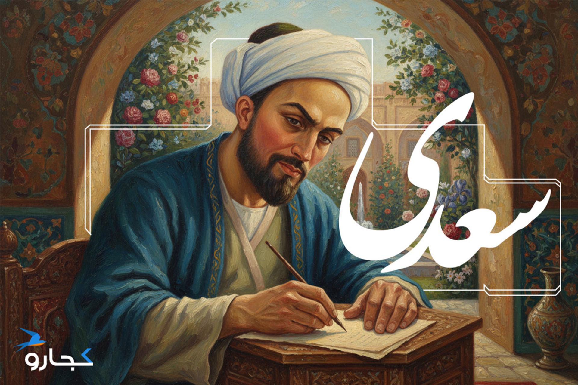 عکس سعدی شیرازی