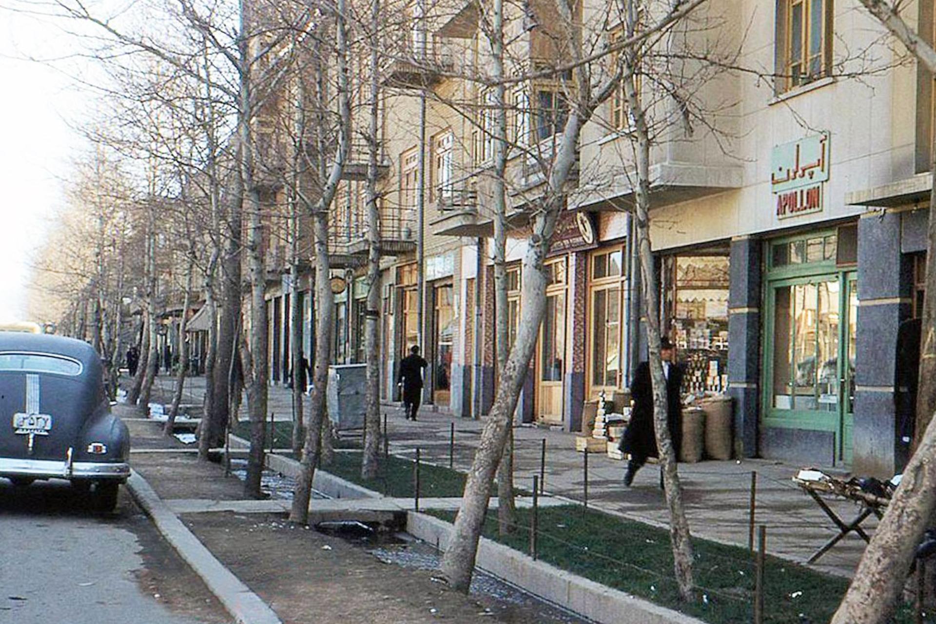 عکس تاریخی خیابان انقلاب تهران