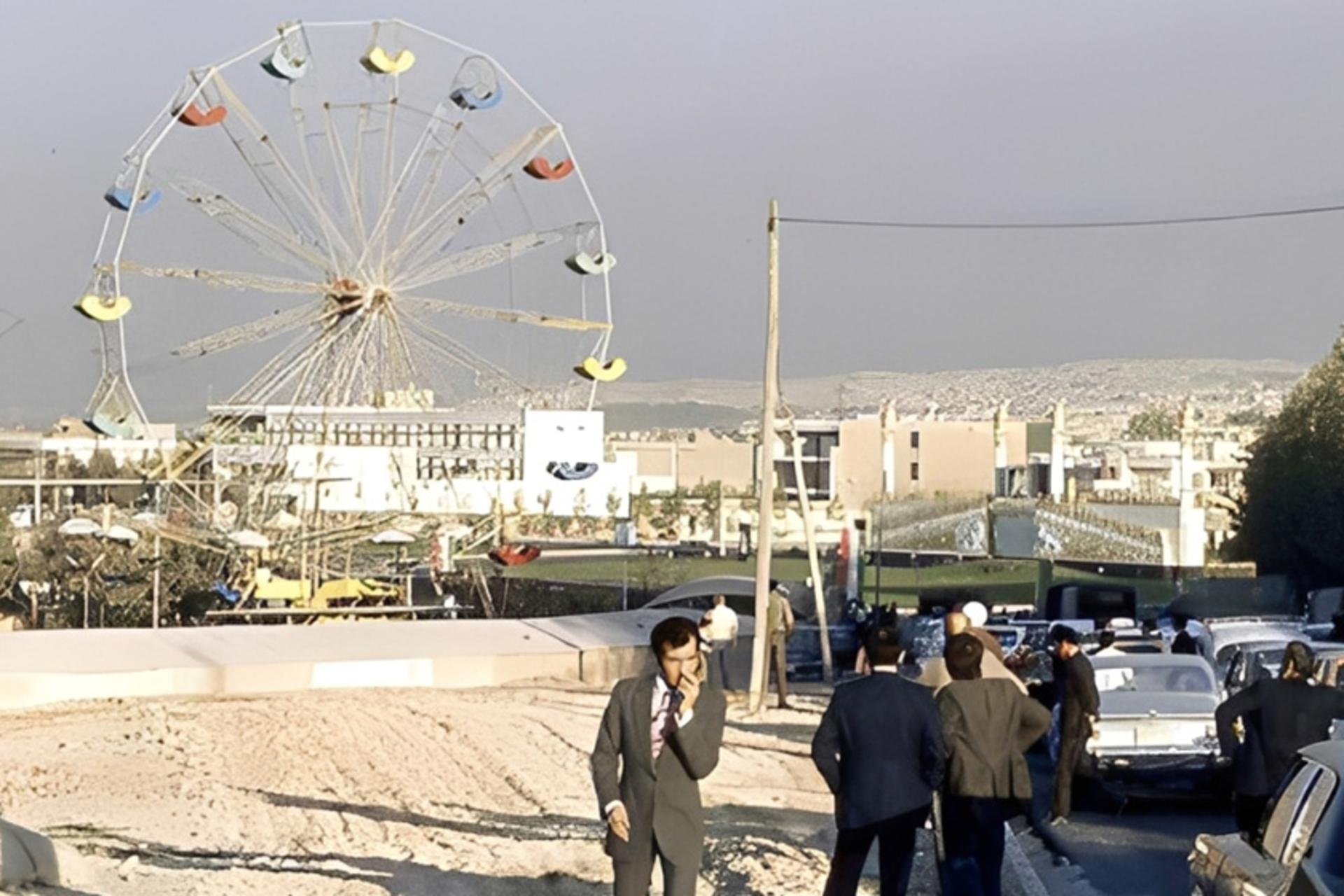 عکس تاریخی میدان ونک تهران