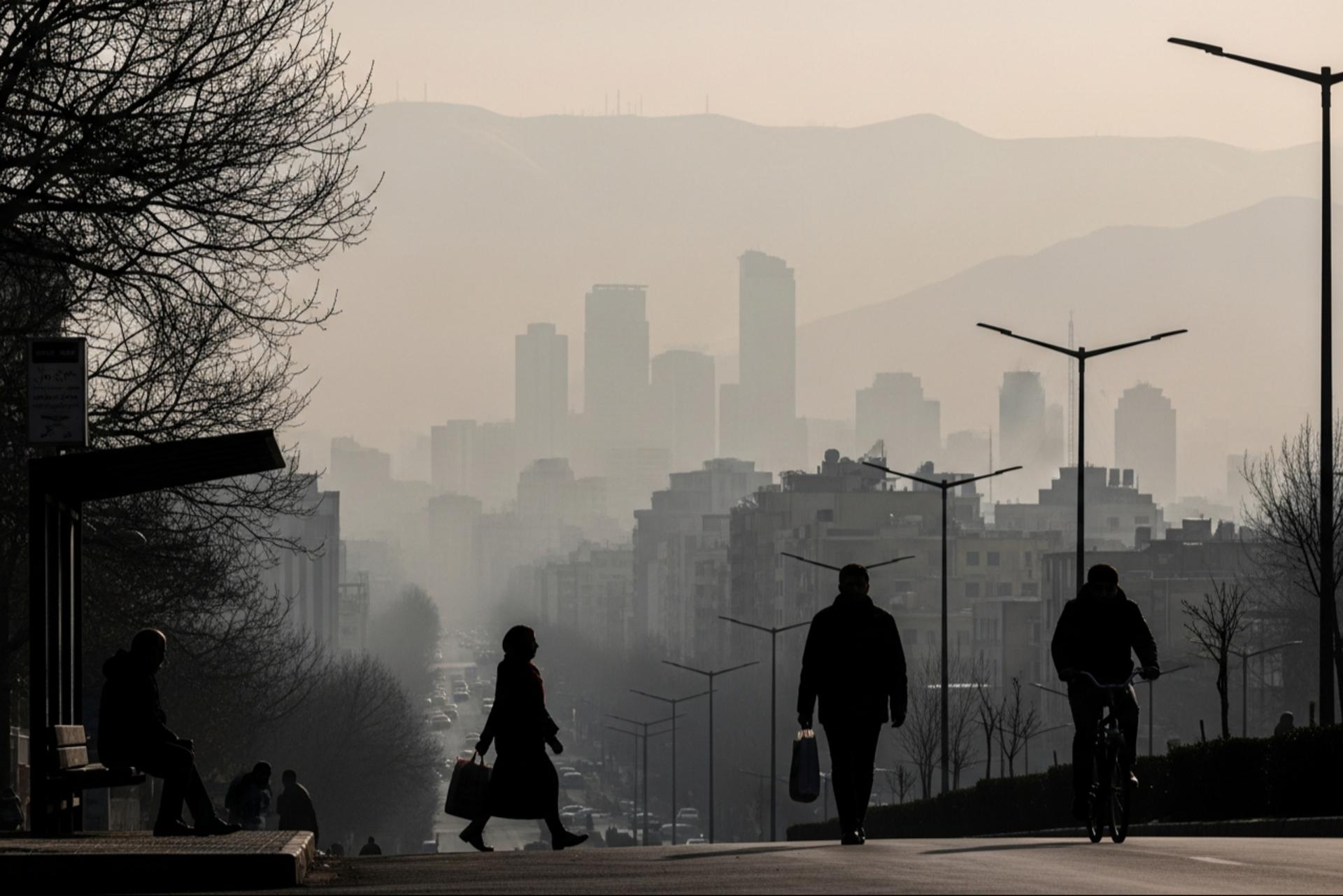 شهر آلوده، مه دود، بحران تنفسی، سلامت، محیط زیست