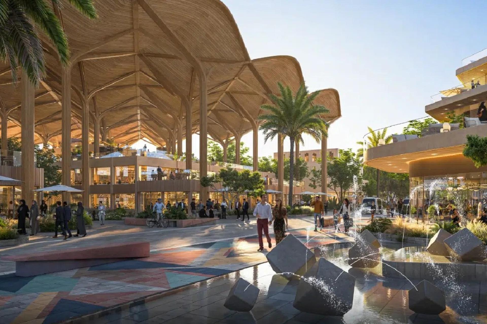 شبیه سازی گردشگران در جنگل پایدار بغداد