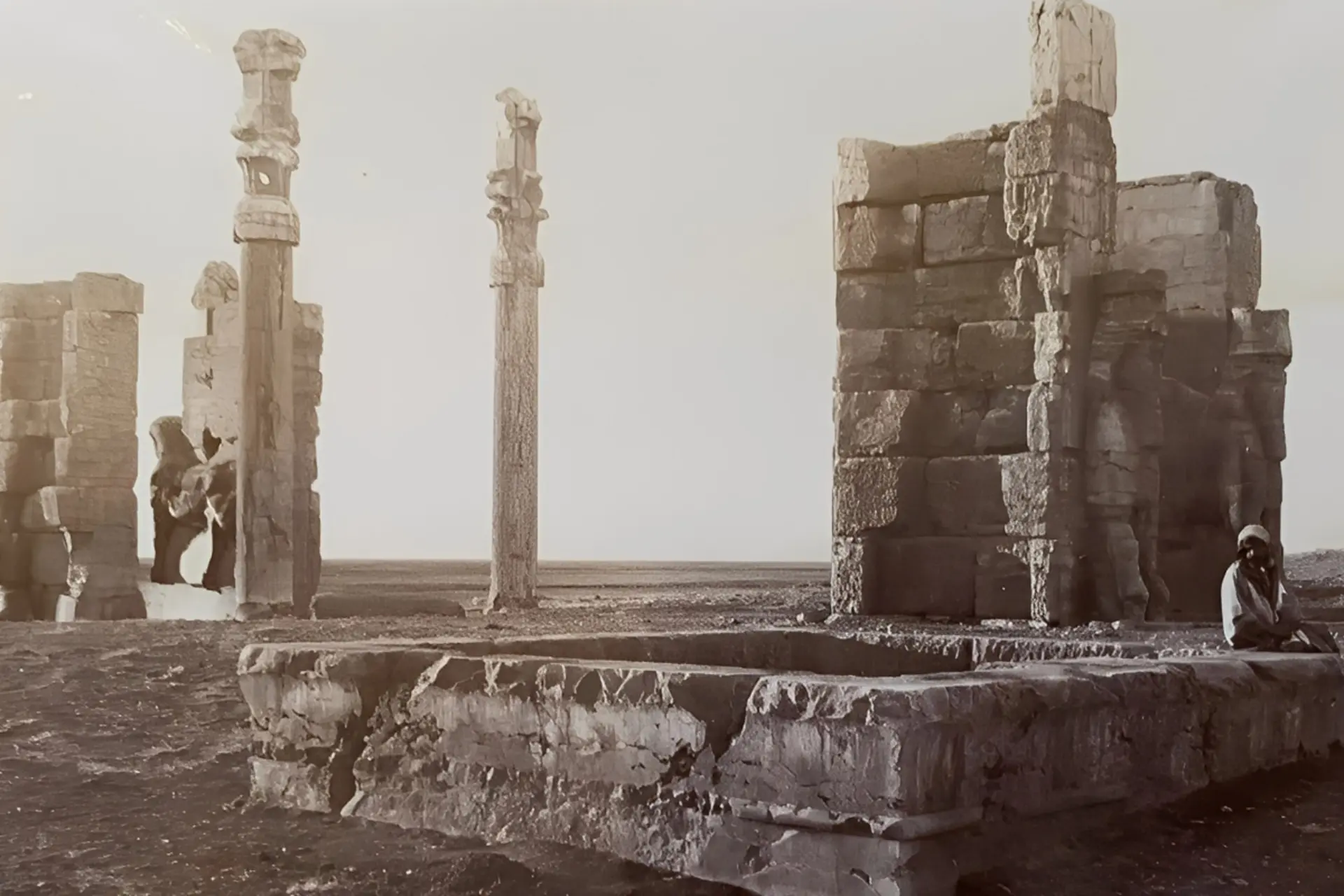 عکس تاریخی تخت جمشید