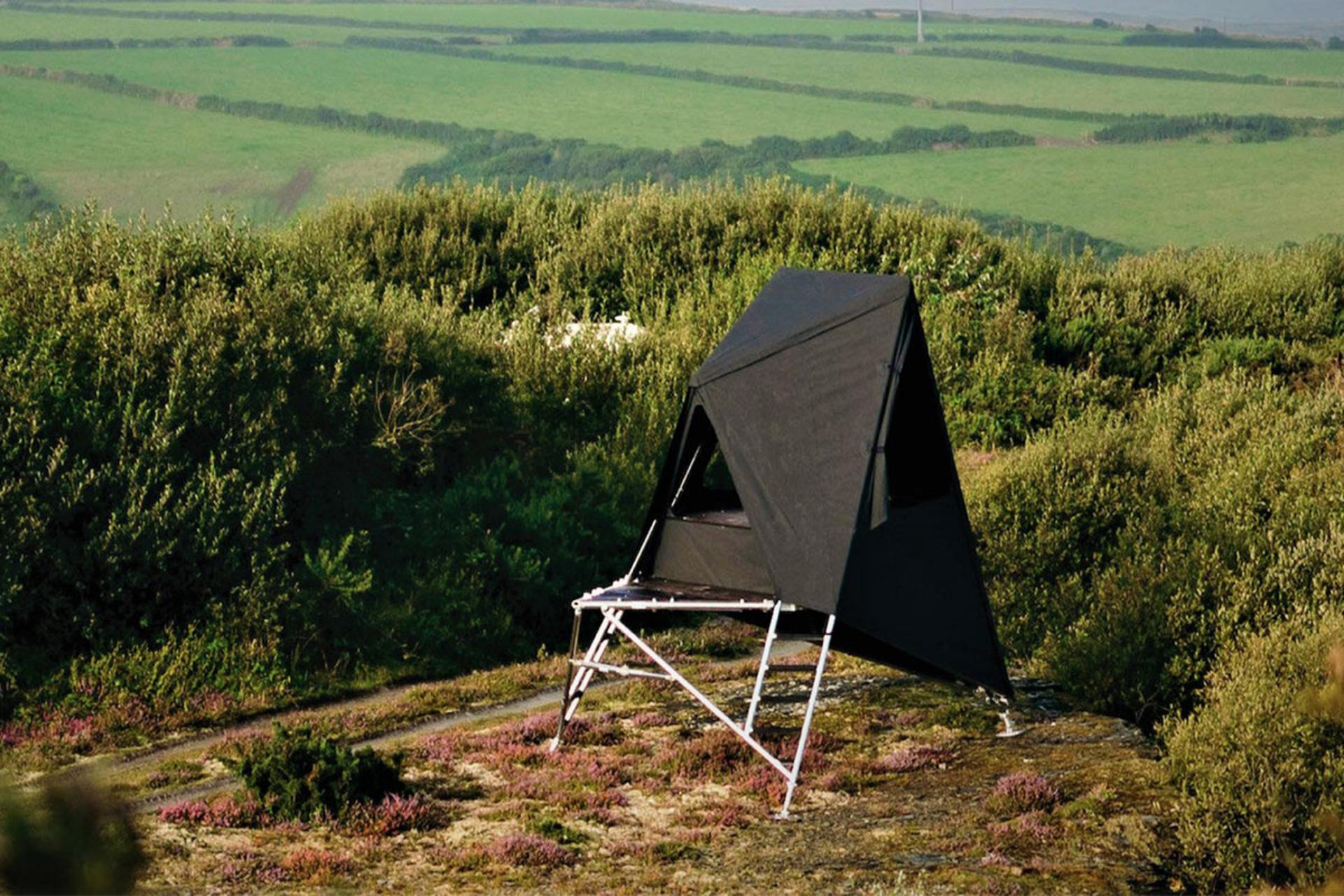 چادر پایه دار کی تنت در طبیعت