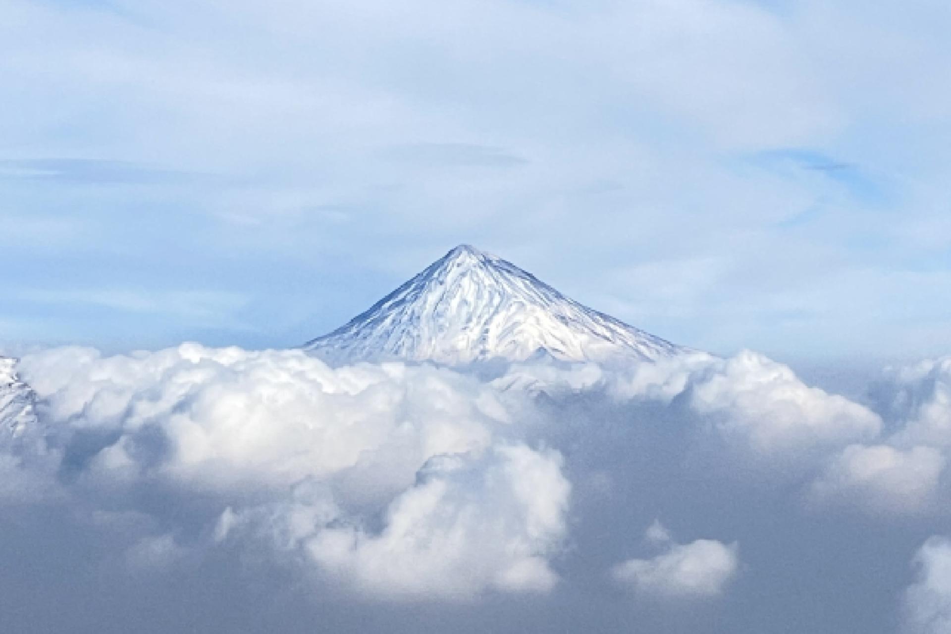 دماوند برفی