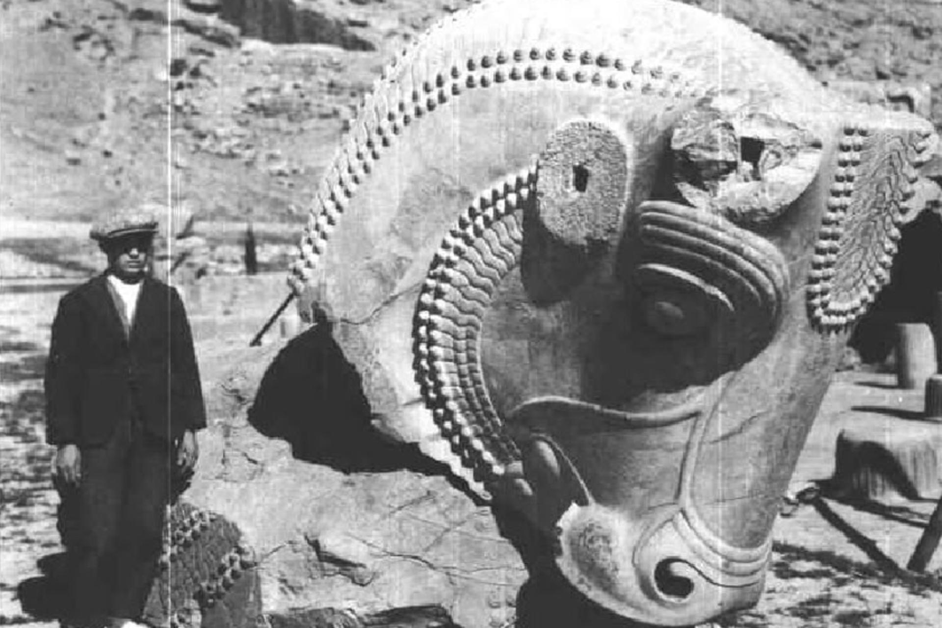 نگهبان سنگی تخت جمشید؛ سر گاوی که عظمت امپراتوری هخامنشی را جاودانه کرد