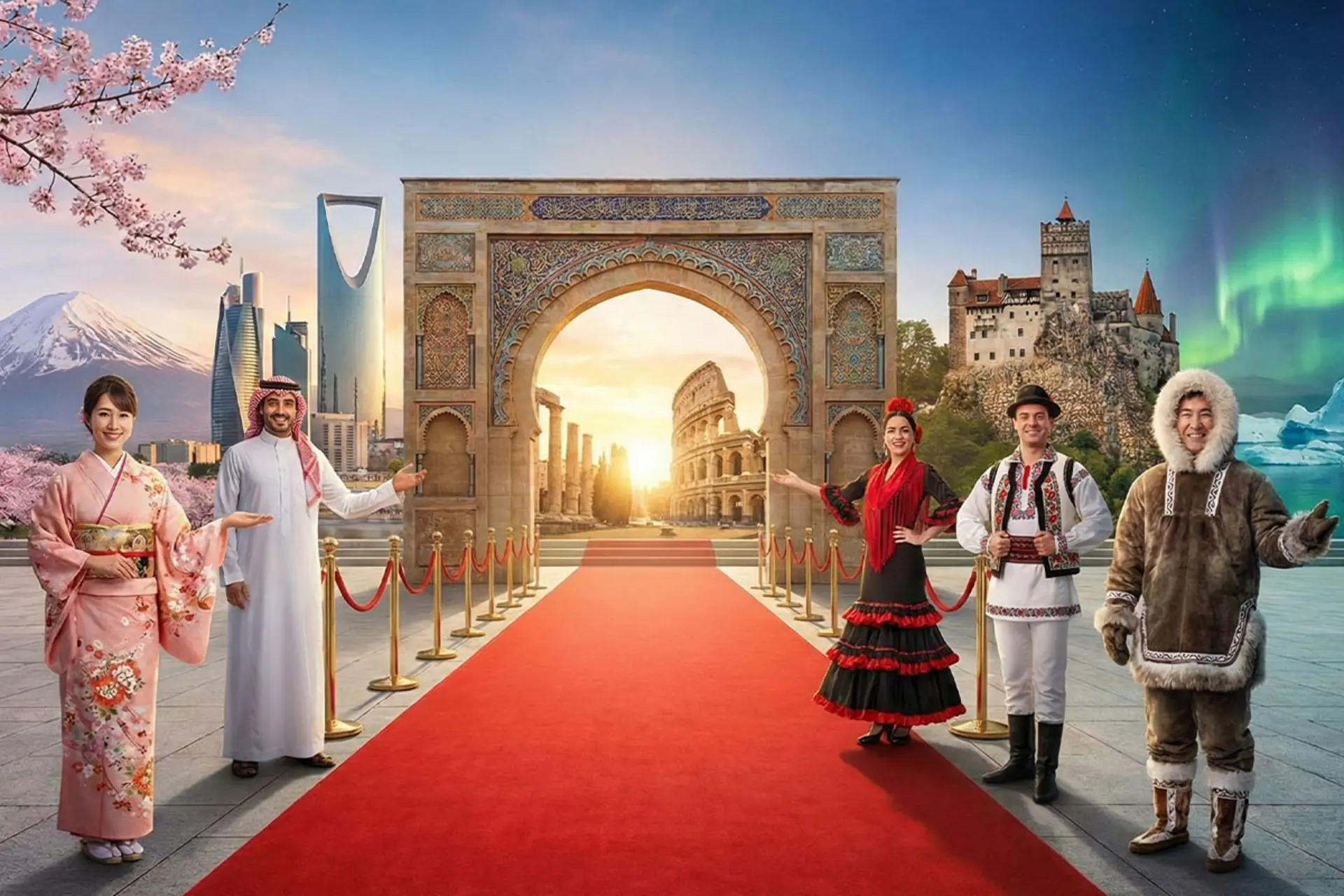 فرش قرمز این پنج کشور برای گردشگران: لطفا به اینجا سفر کنید!