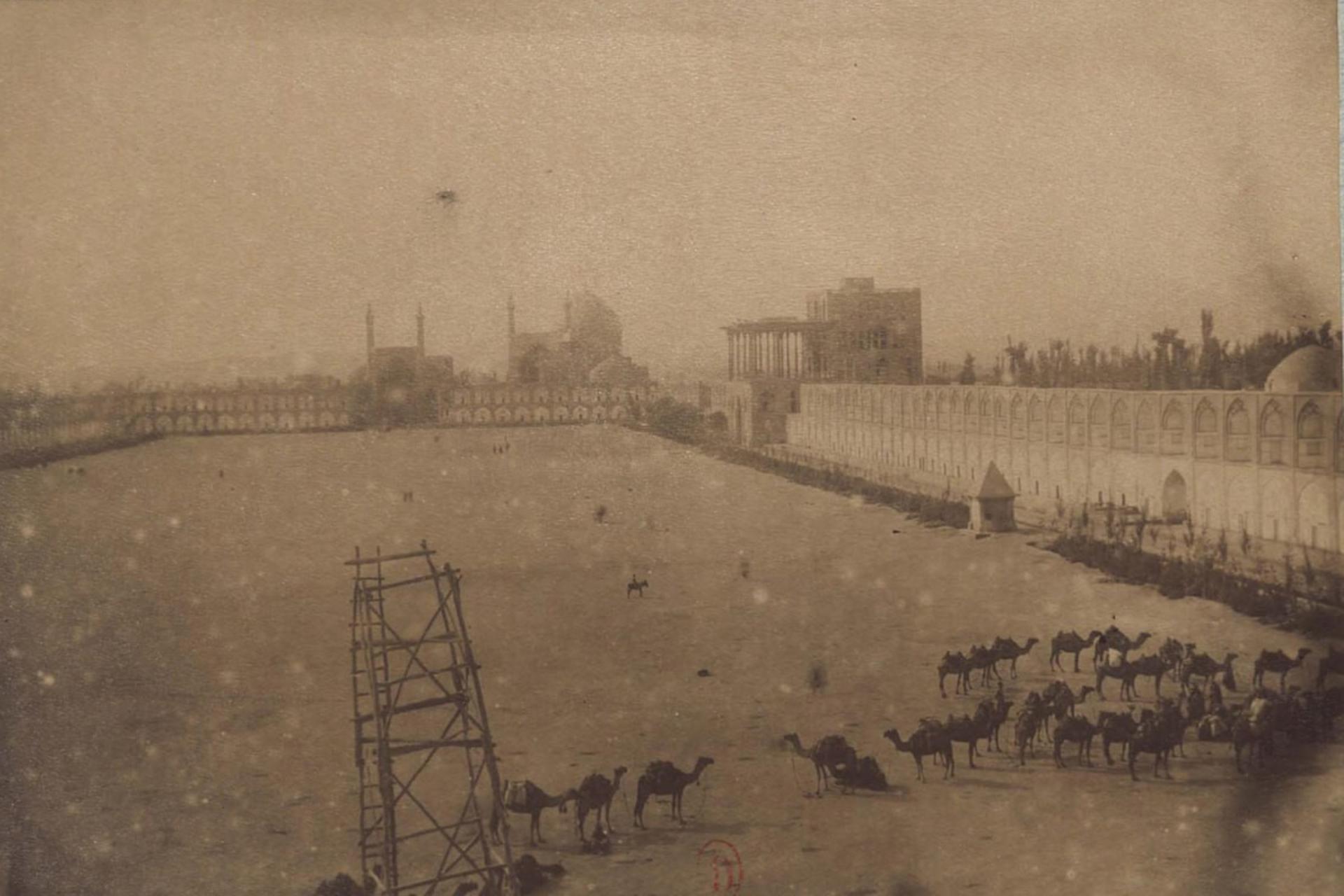 تصویر نایاب از میدان نقش جهان که تا حالا ندیده‌اید