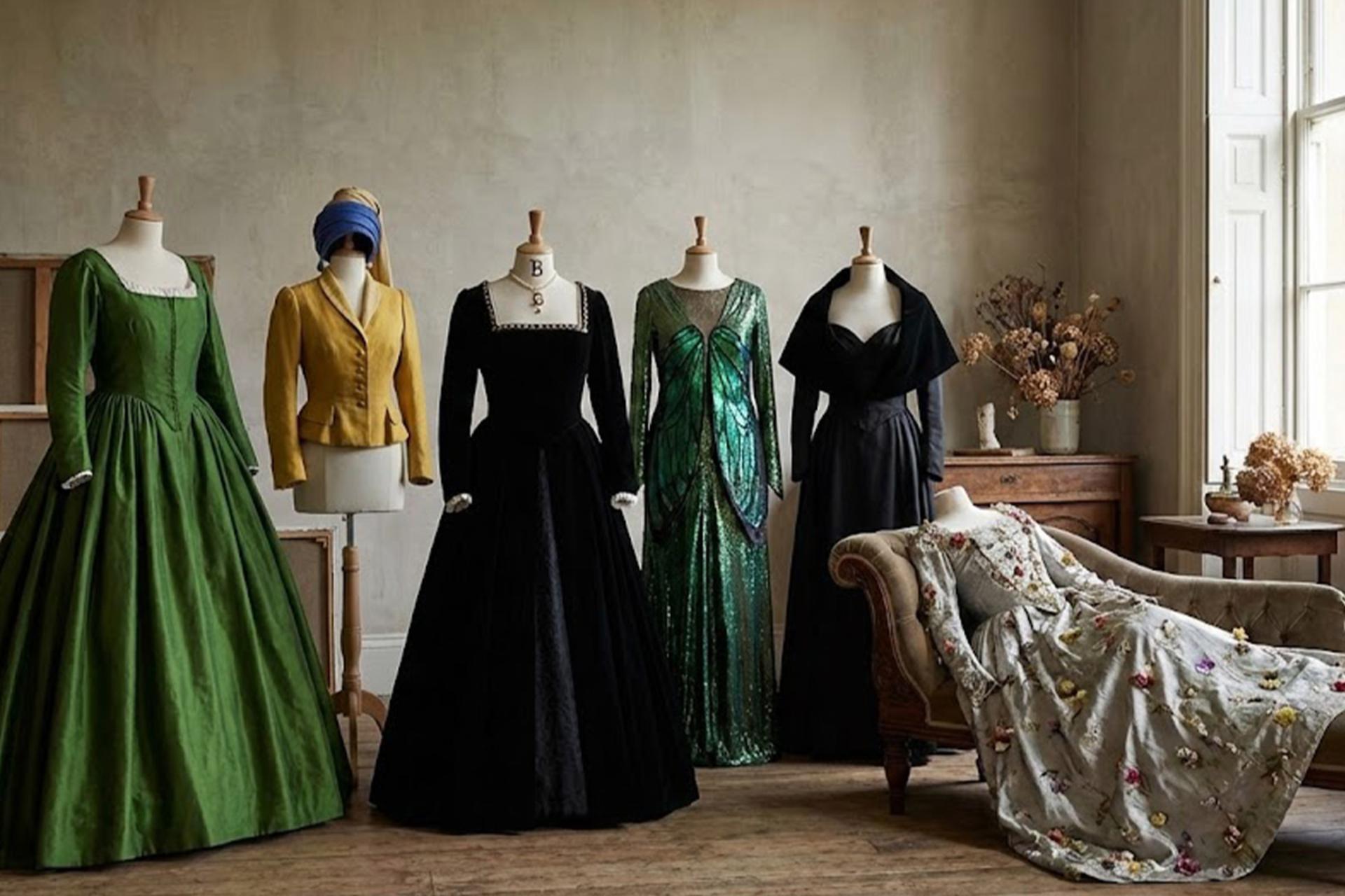 لباس‌هایی که از قاب نقاشی بیرون آمدند؛ وقتی لباس این نقاشی‌ها مد شد!