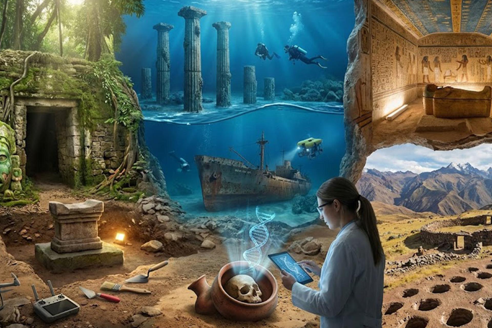 کشفیات باستان‌شناسی سال ۲۰۲۵ که جهان را شگفت‌زده کرد