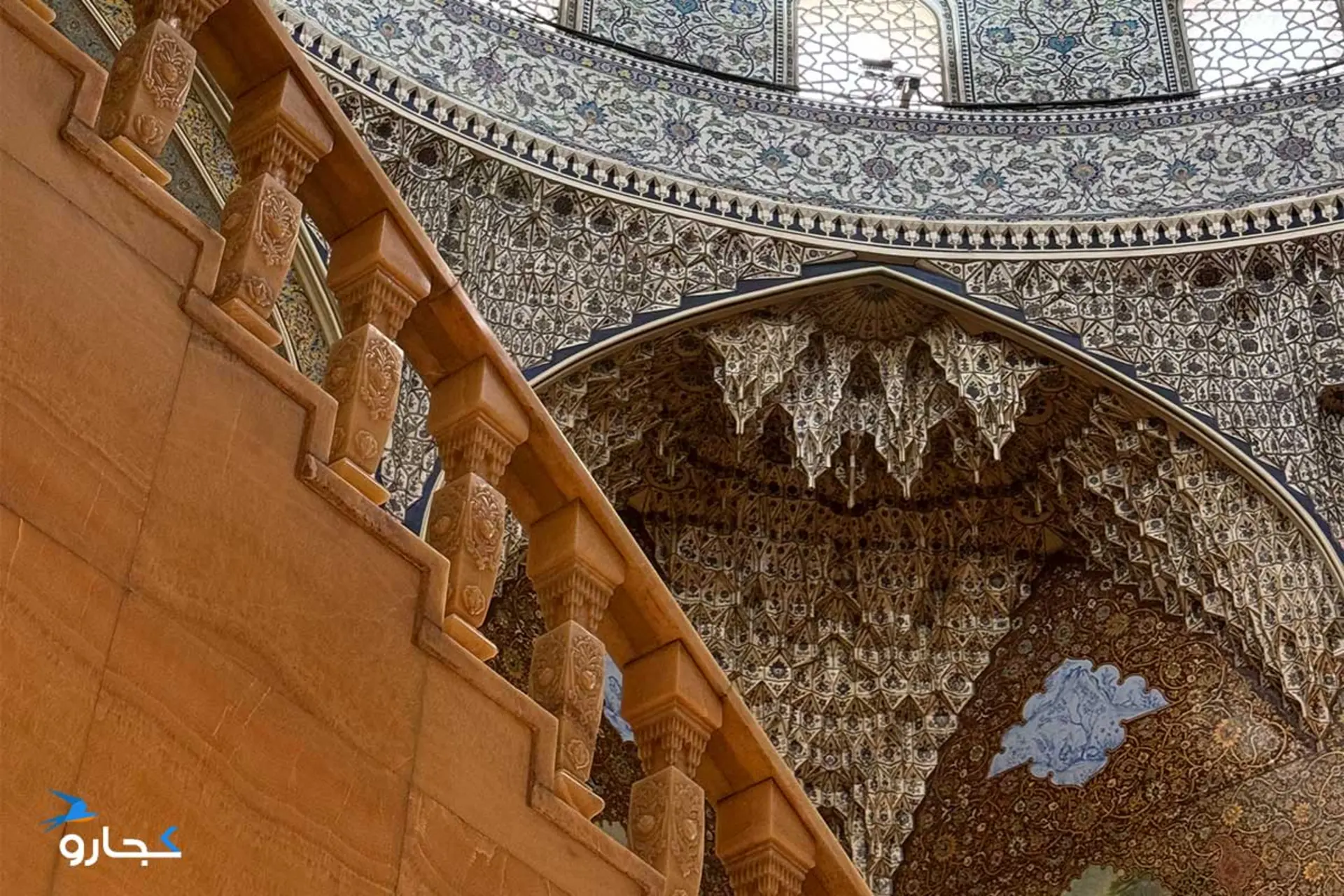 گشت تصویری در کاخ مرمر؛ تماشای گنبد همزاد مسجد شیخ‌لطف‌الله (عکس‌ها)