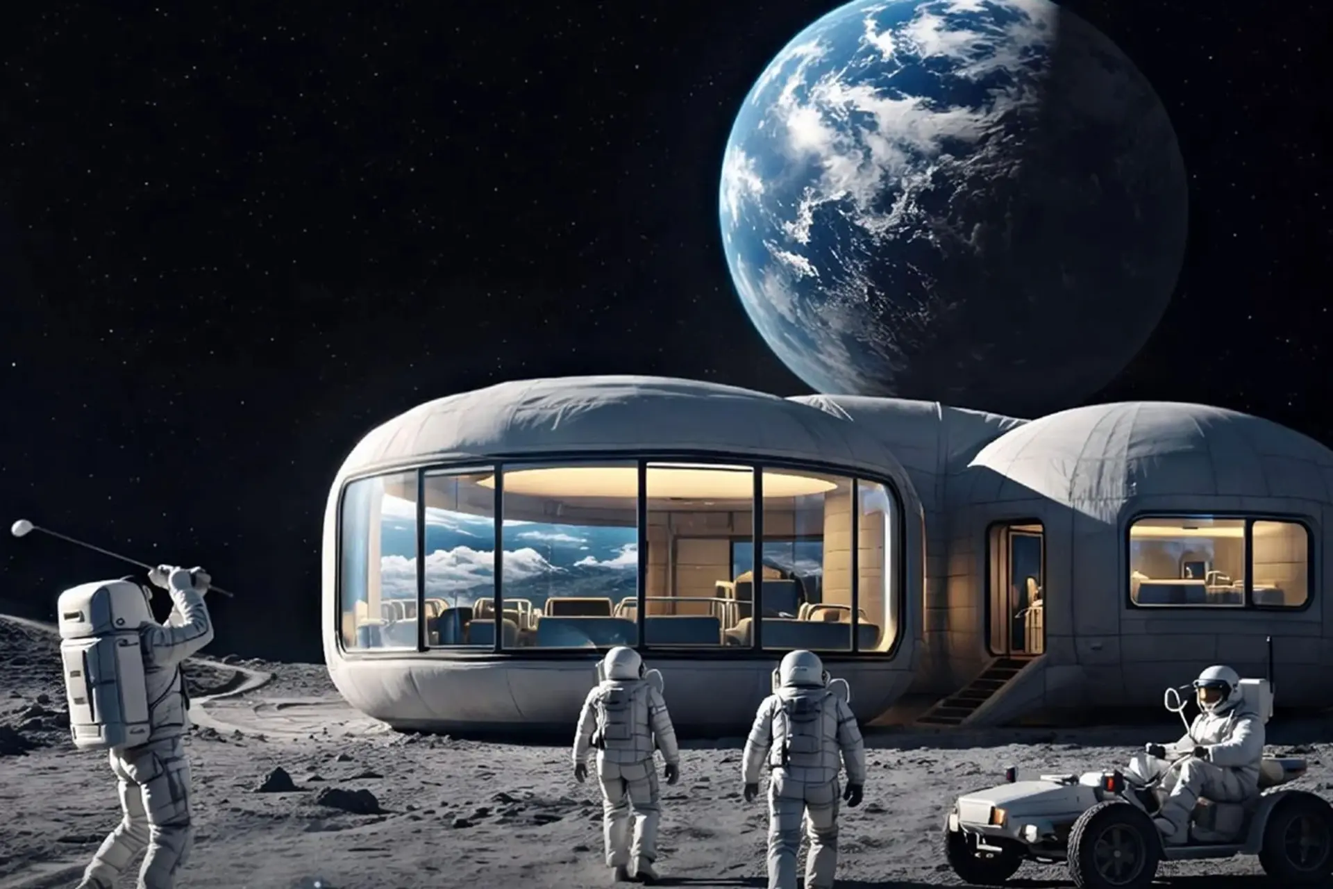 رزرو هتل در کره ماه آغاز شد؛ گامی بلند برای گردشگری فرازمینی