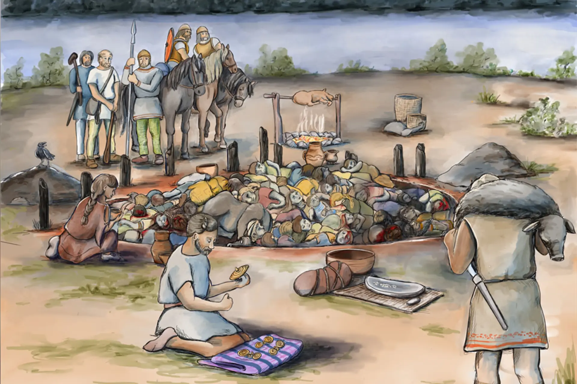 کشف گور ۷۷ نفره؛ راز قتل عام کودکان در عصر آهن