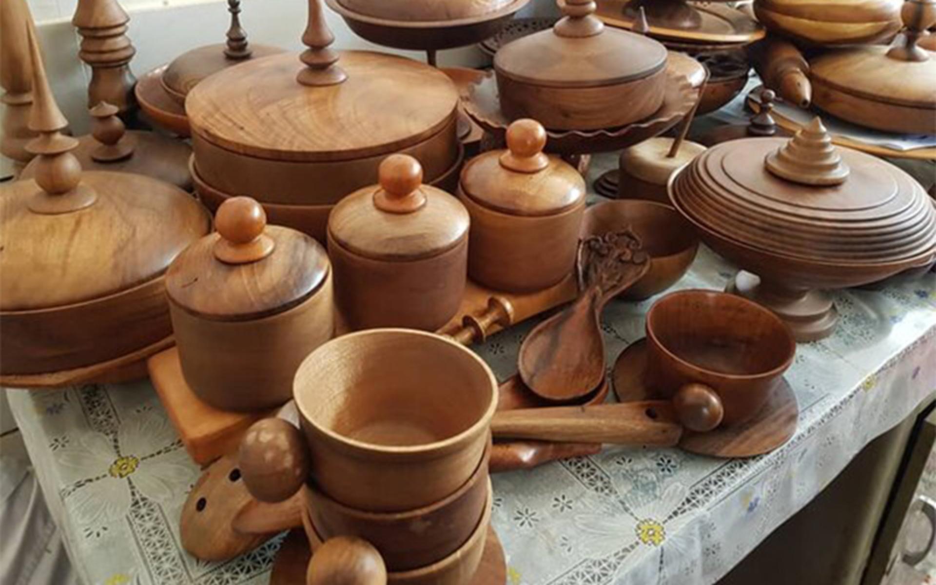 انواع صنایع دستی چوبی مریوان