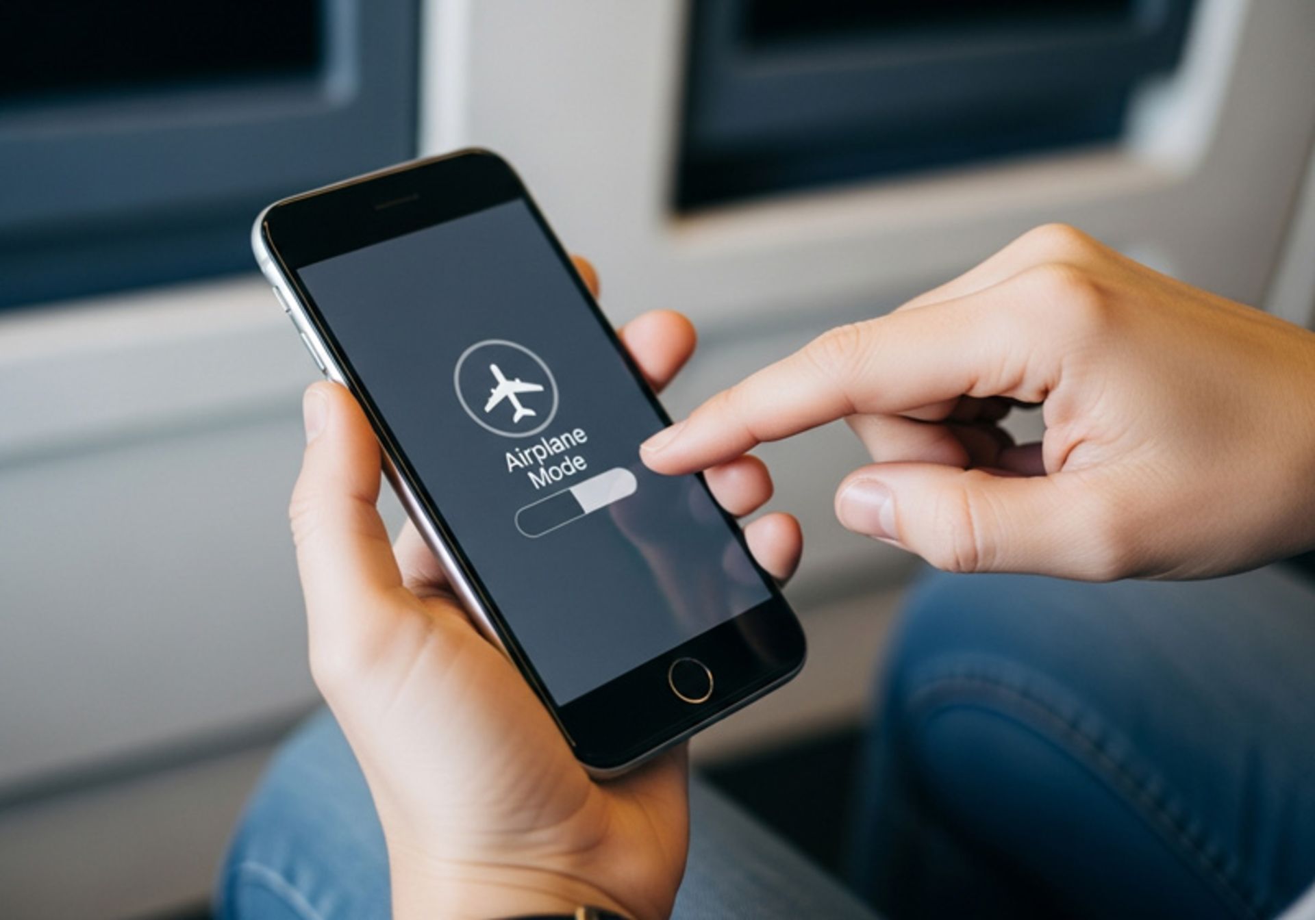 قراردادن گوشی روی حالت پرواز