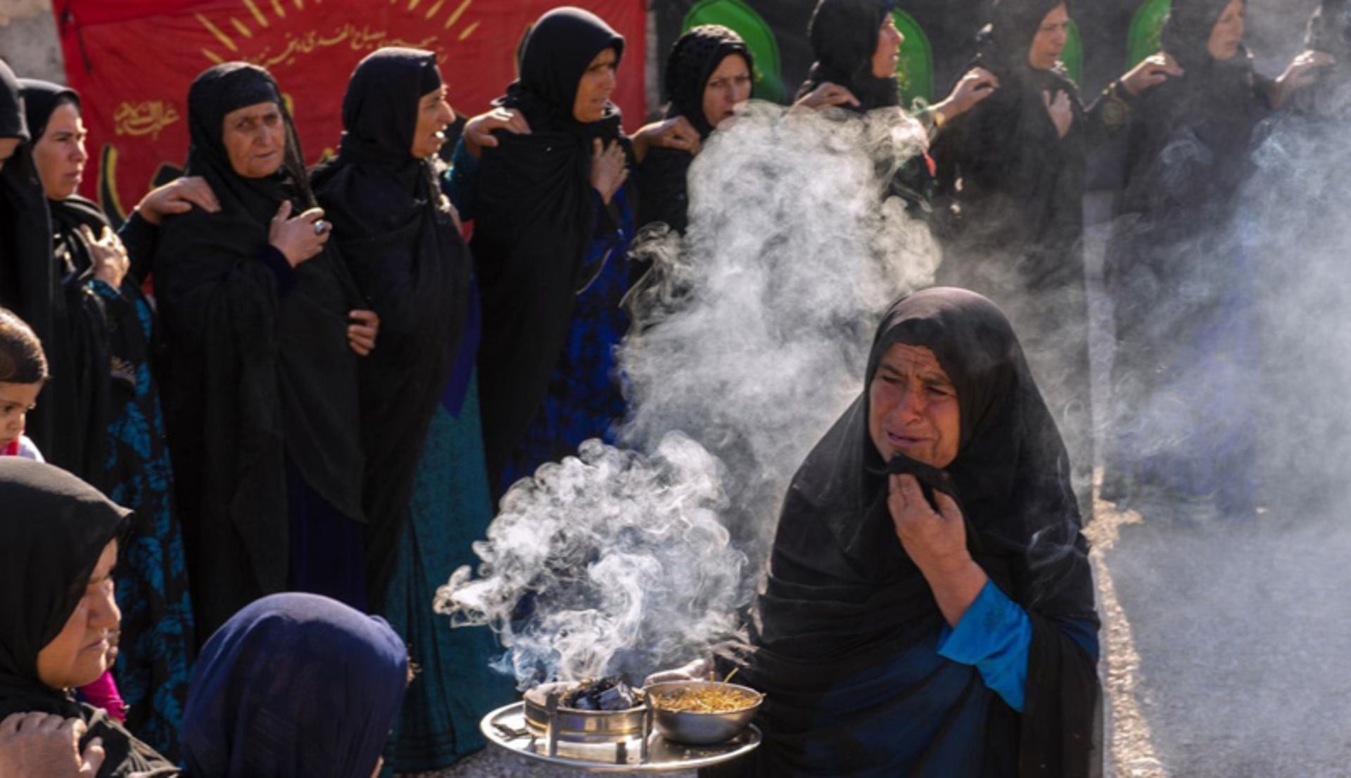 عزاداری زنان زیلایی در روز عاشورا