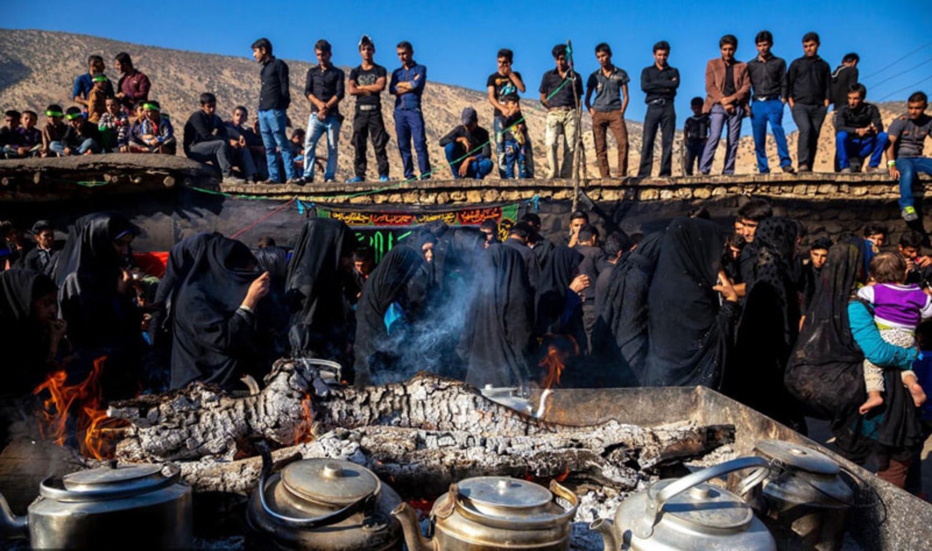 مراسم سوگواری زنان زیلایی در محرم