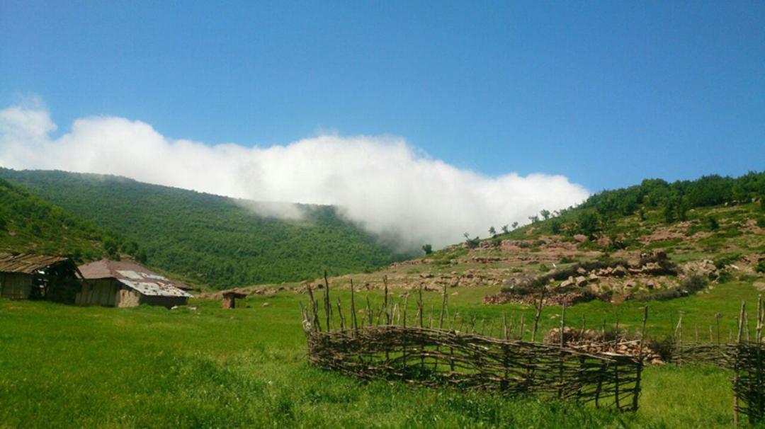 طبیعت سرسبز روستای اوپرت مهدیشهر