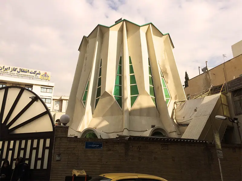 معماری مدرن مسجدالجواد هفت تیر