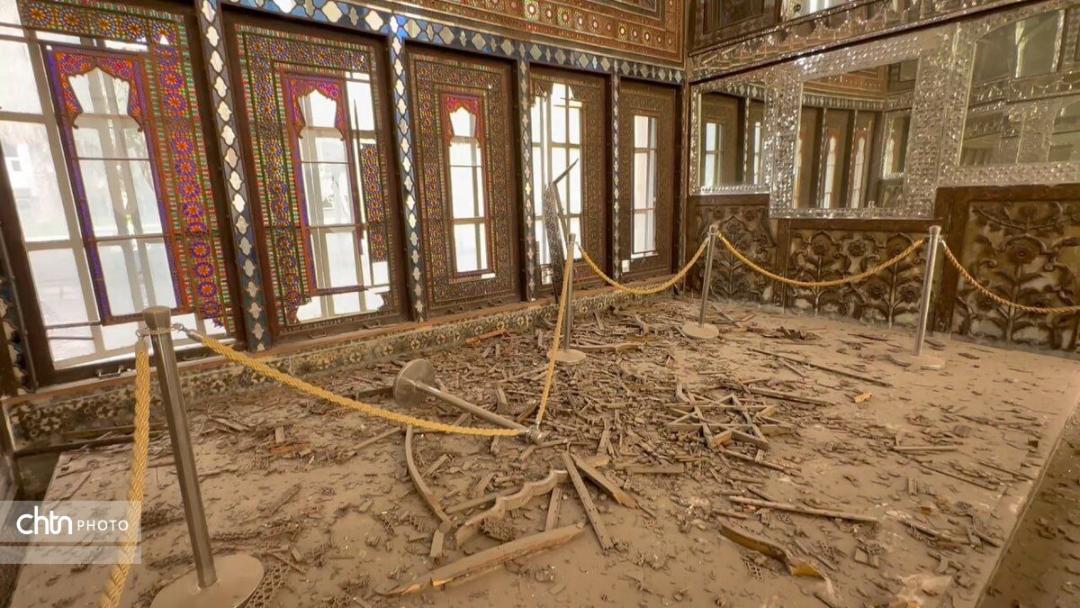 تخریب کاخ گلستان 