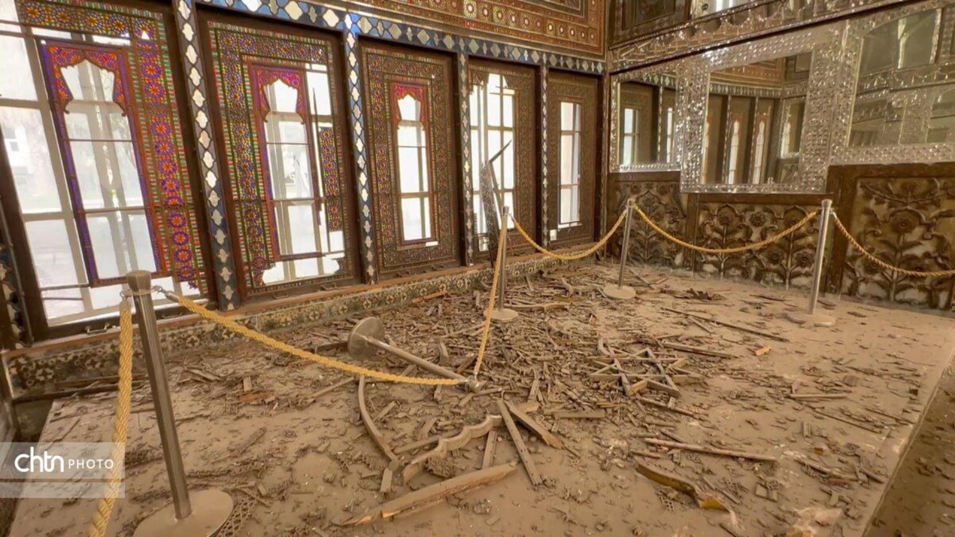 تخریب کاخ گلستان 