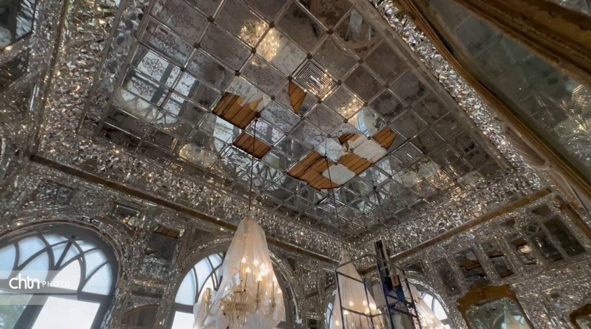 تخریب کاخ گلستان 