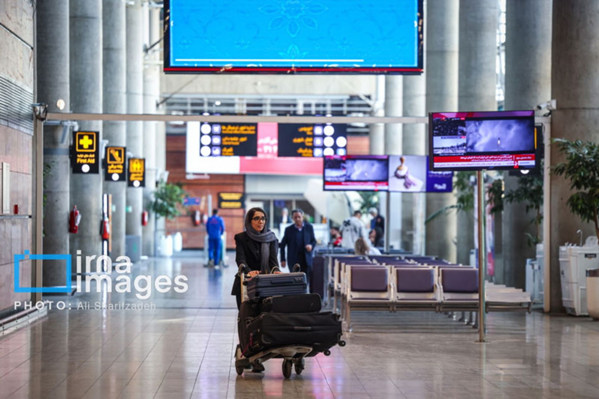 سالن مسافری فرودگاه امام