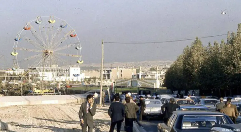 عکس تاریخی میدان ونک تهران