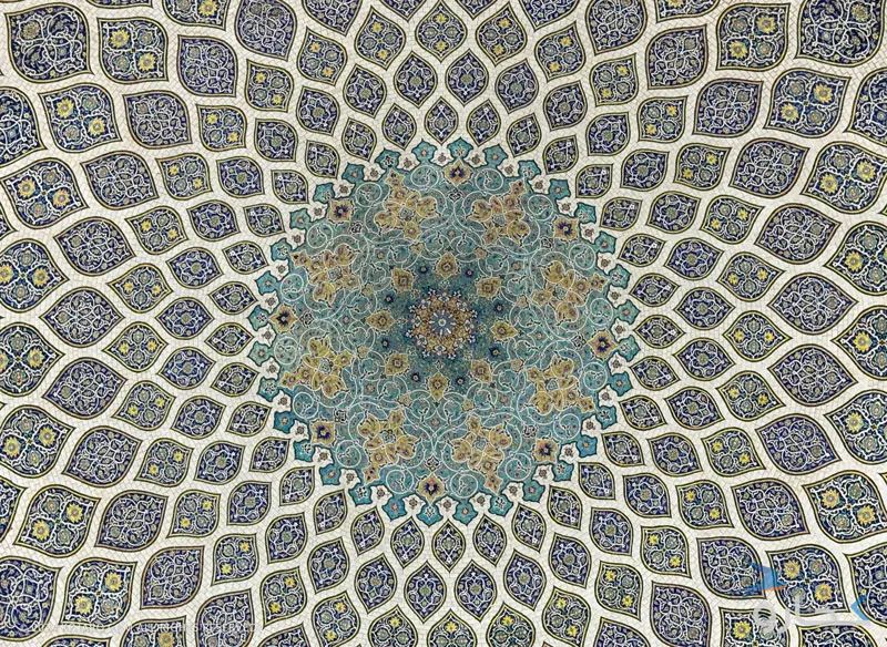 سقف گنبد کاخ مرمر تهران
