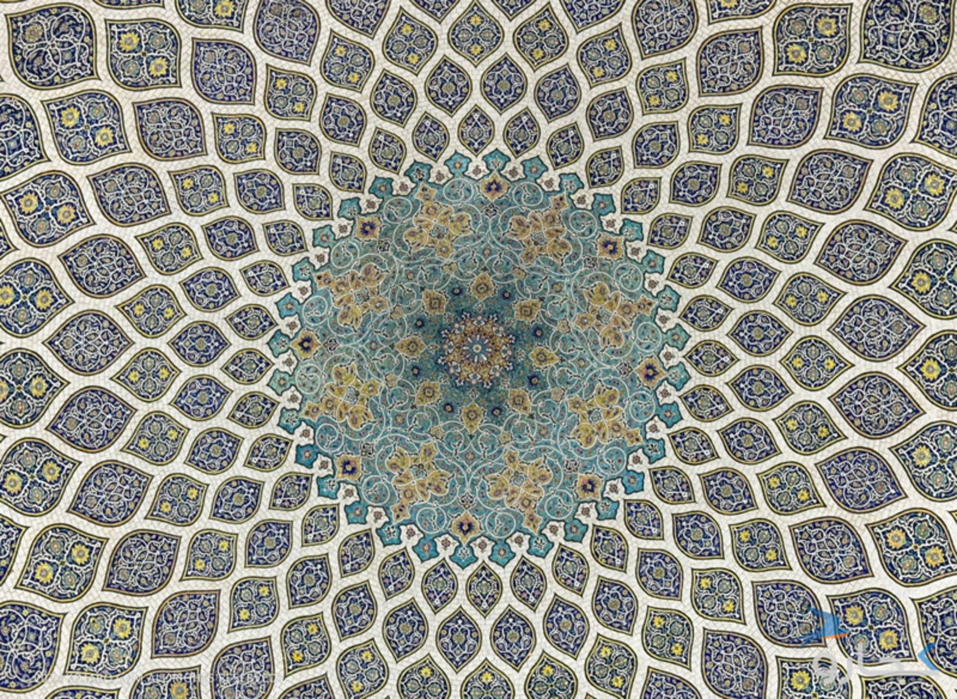 سقف گنبد کاخ مرمر تهران