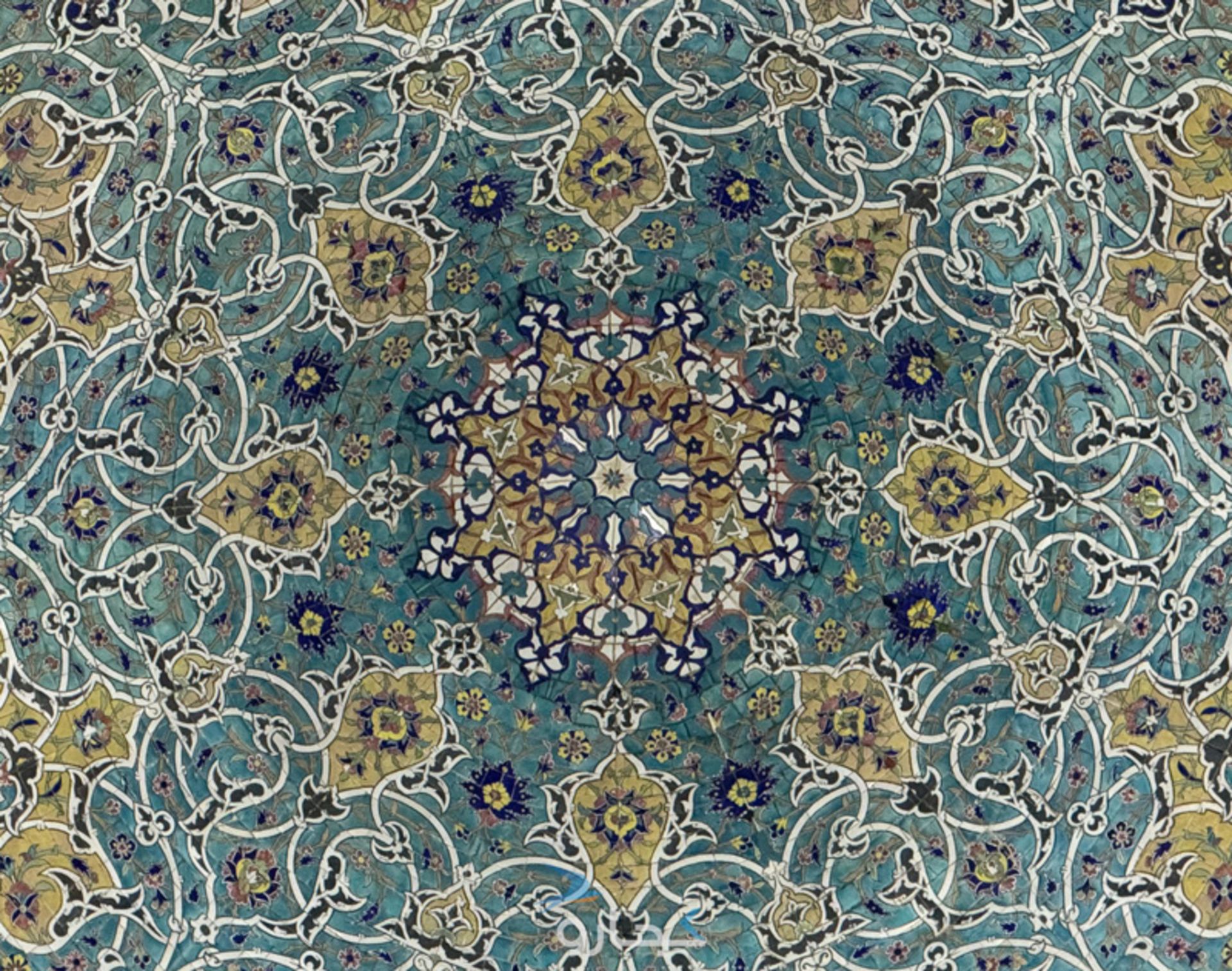 سقف گنبد کاخ مرمر تهران