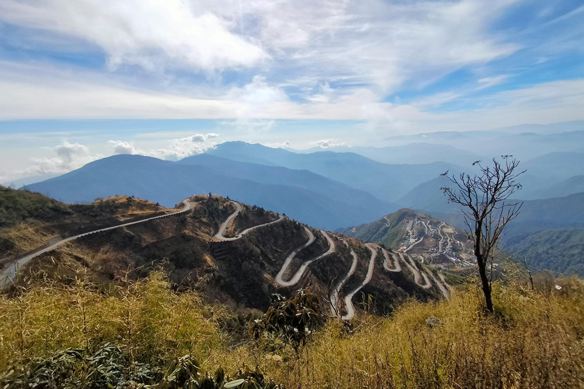 بخشی از جاده ابریشم در کشور هند