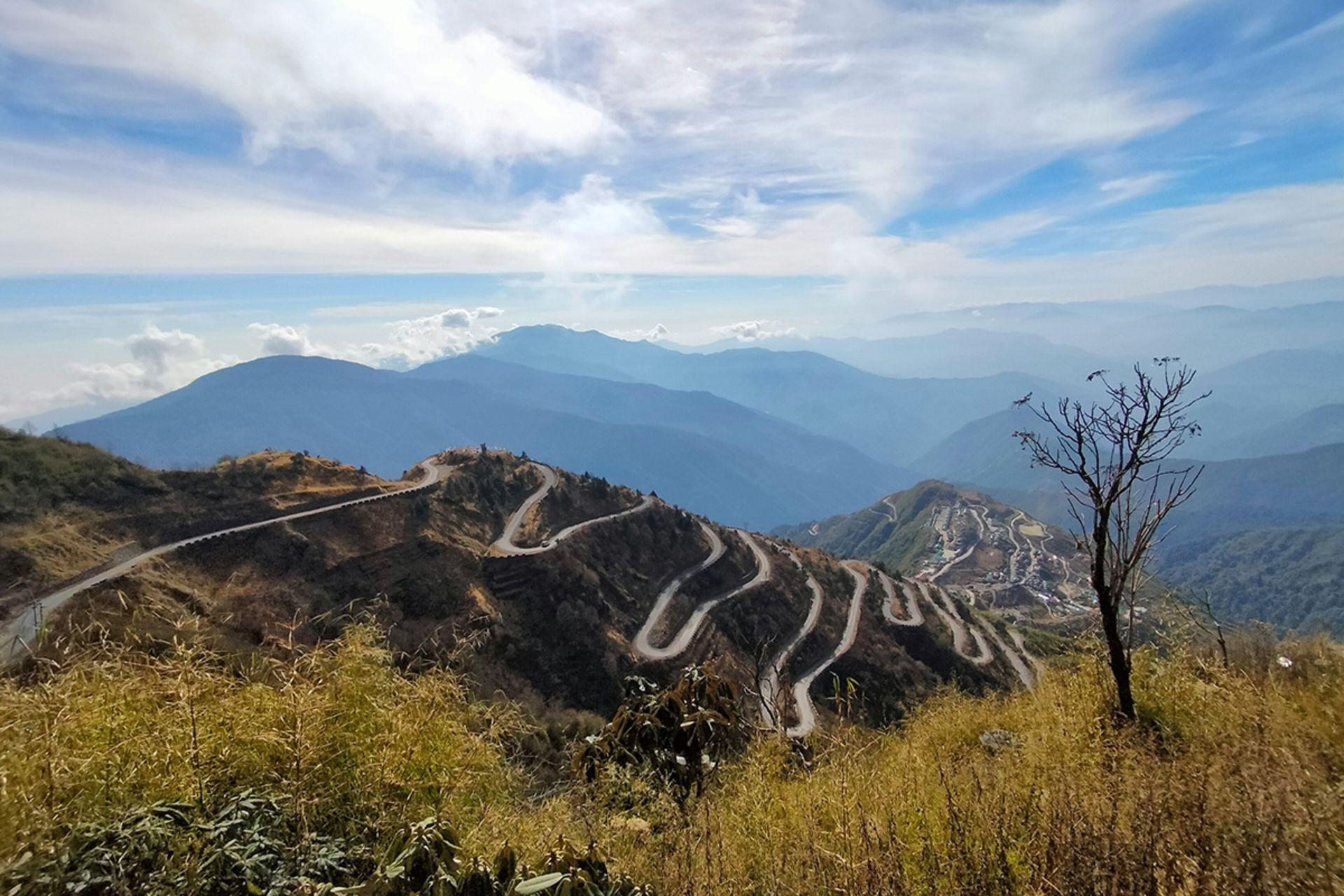 بخشی از جاده ابریشم در کشور هند