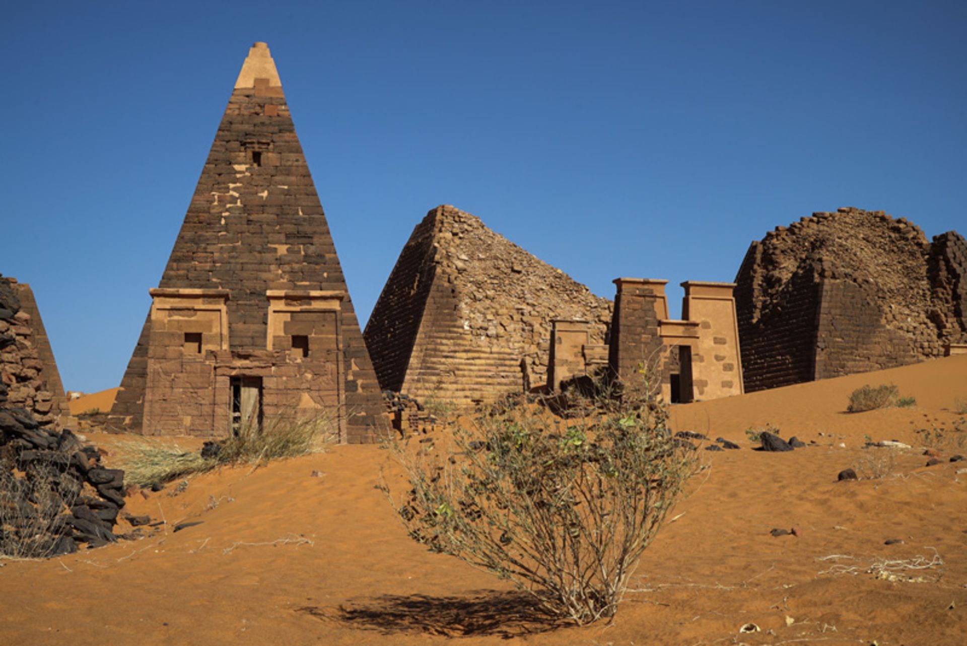 اهرام شهر نوبیا در سودان