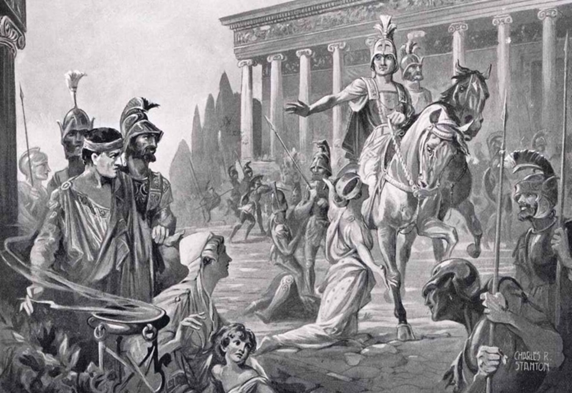 نبرد اسکندر مقدونی