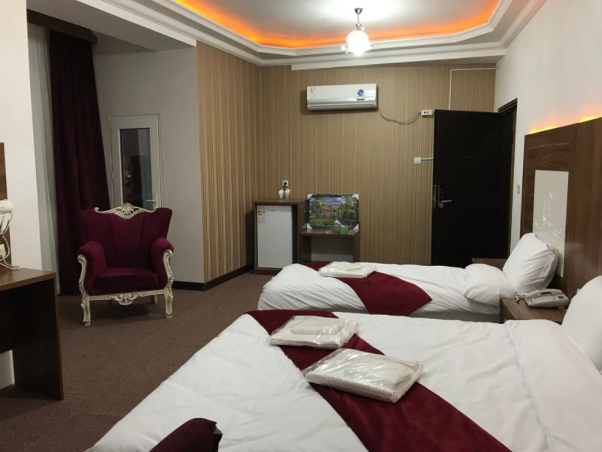 امکانات اتاق هتل کارا قشم