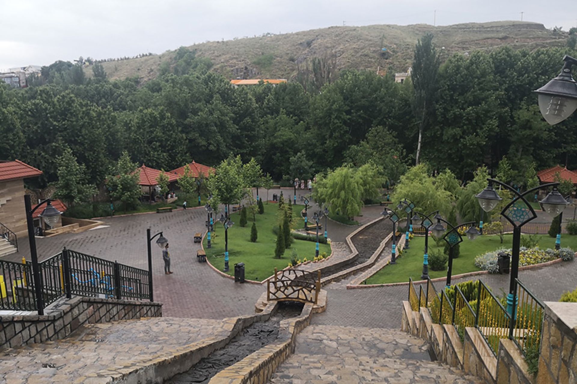طبیعت سرسبز منطقه طرقبه