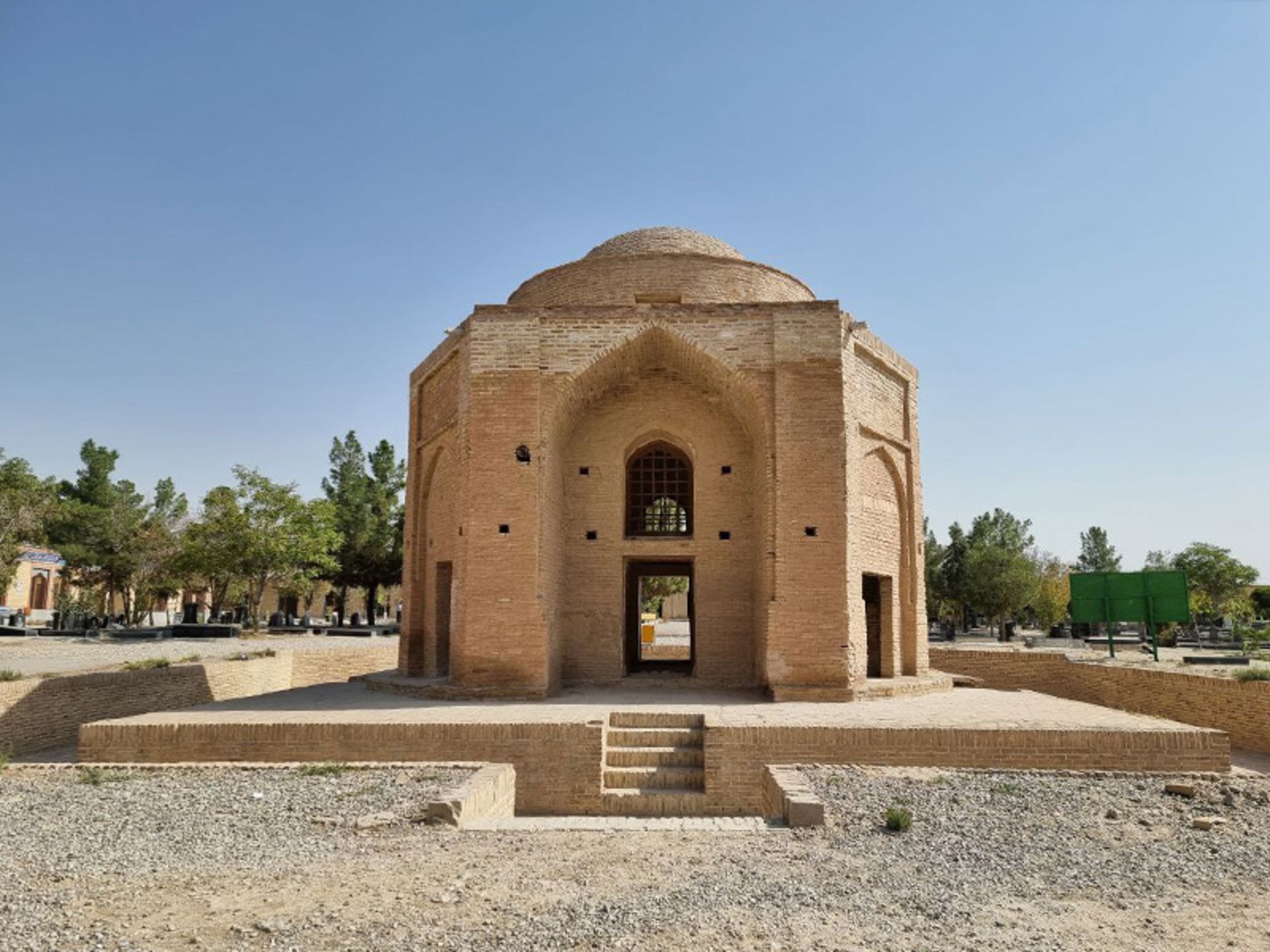 چهارتاقی تیموری در شیروان خراسان شمالی