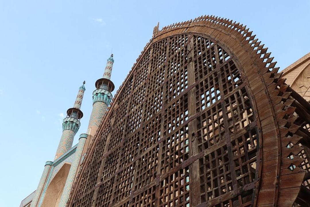 نخل عزاداری در یزد