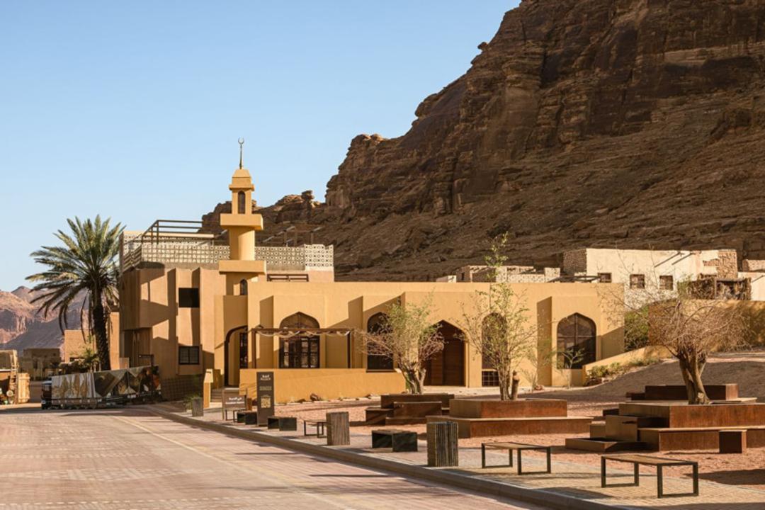 معماری خشتی مسجد عمار بن یاسر در عربستان