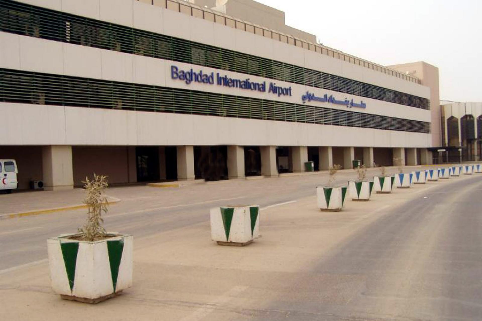ساختمان فرودگاه بین‌المللی بغداد (Baghdad International Airport) با نمای مدرن