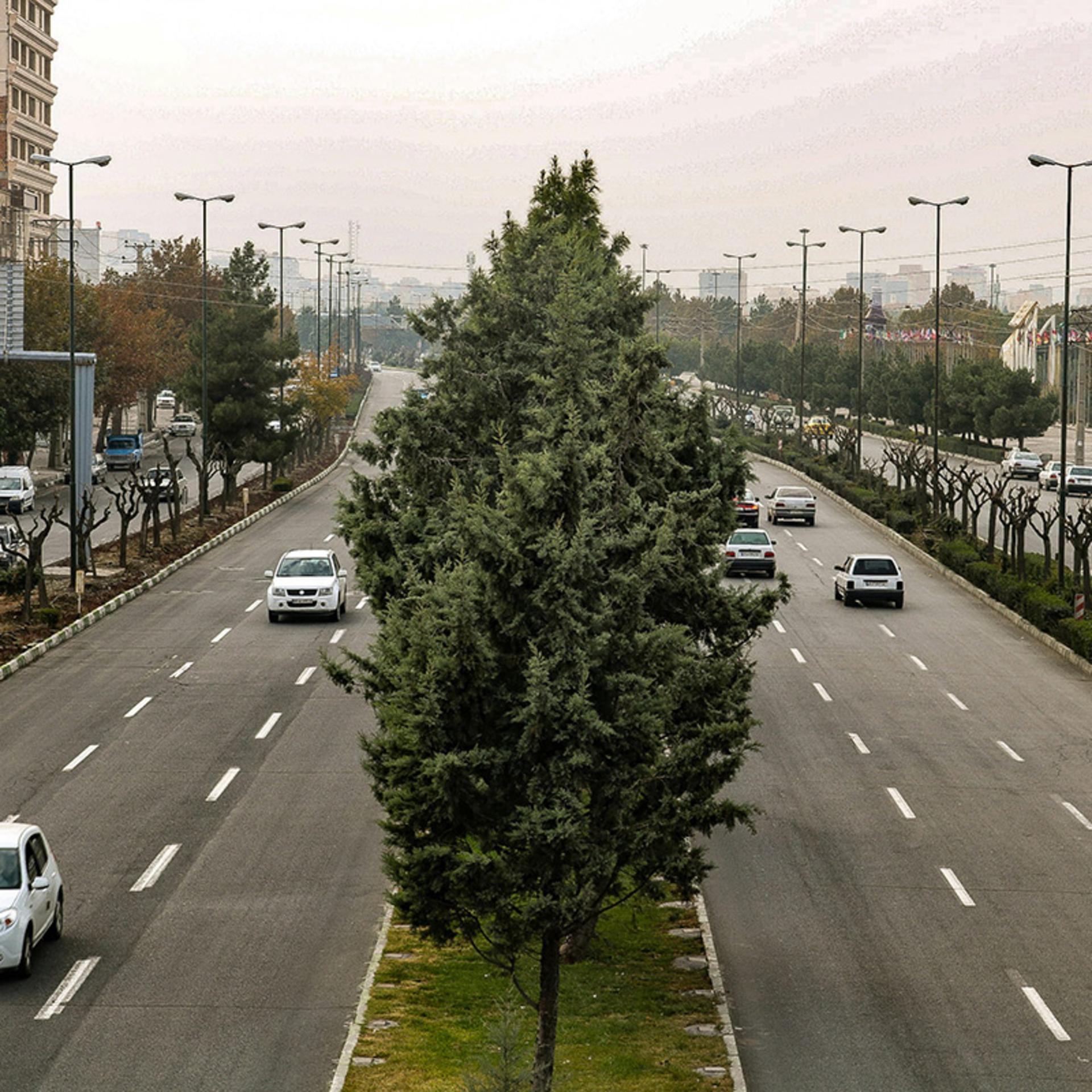 خیابان های شهر ارومیه در تابستان