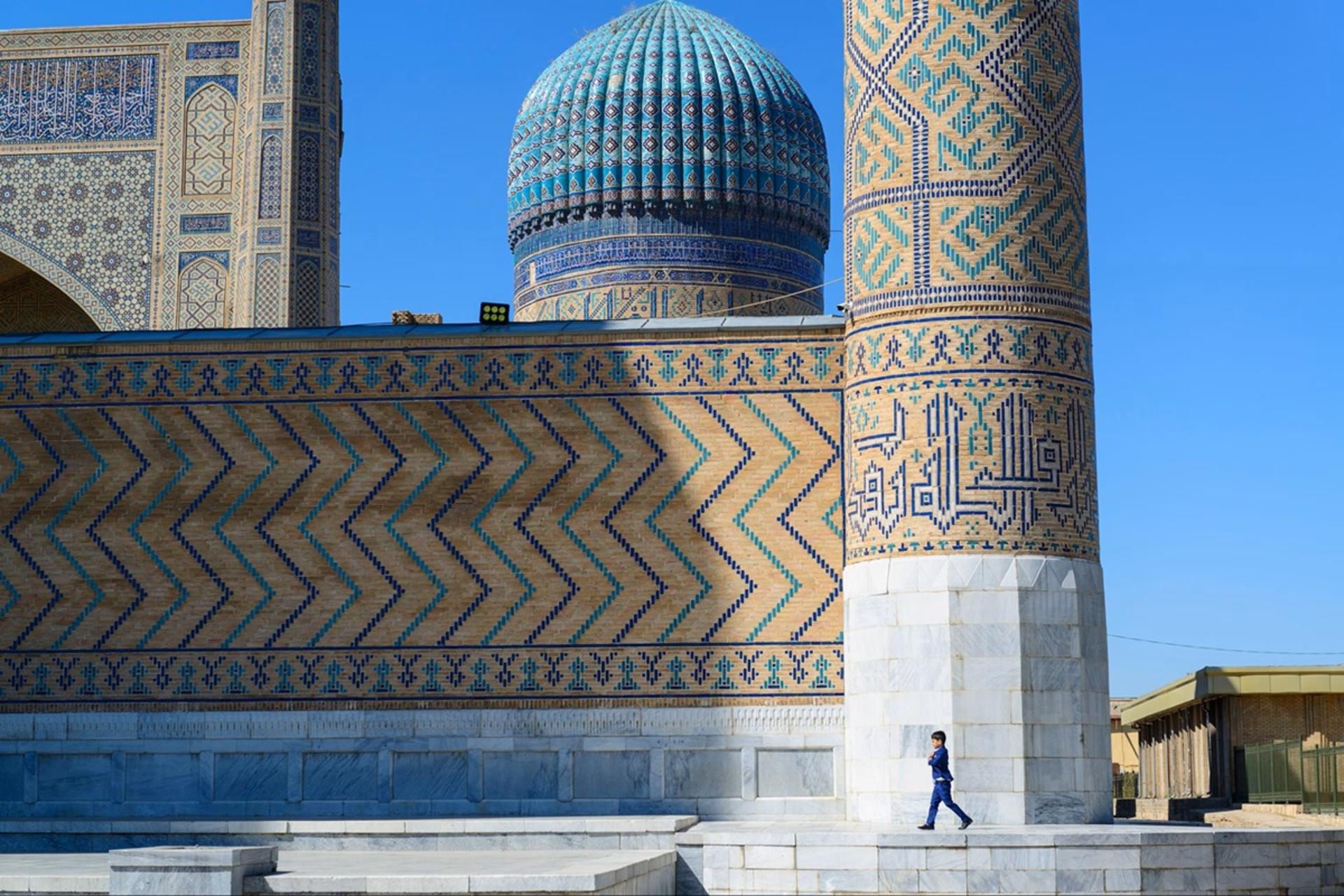 مرمت بناهای تاریخی در سمرقند