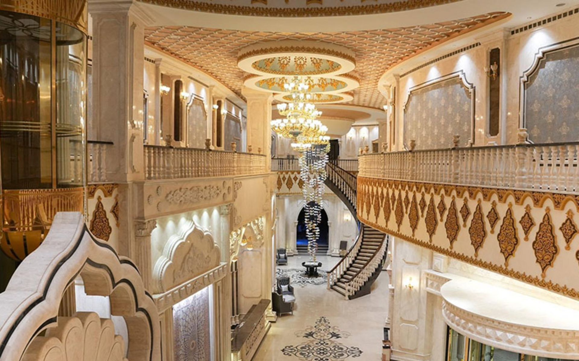 معماری هتل رویال کربلا