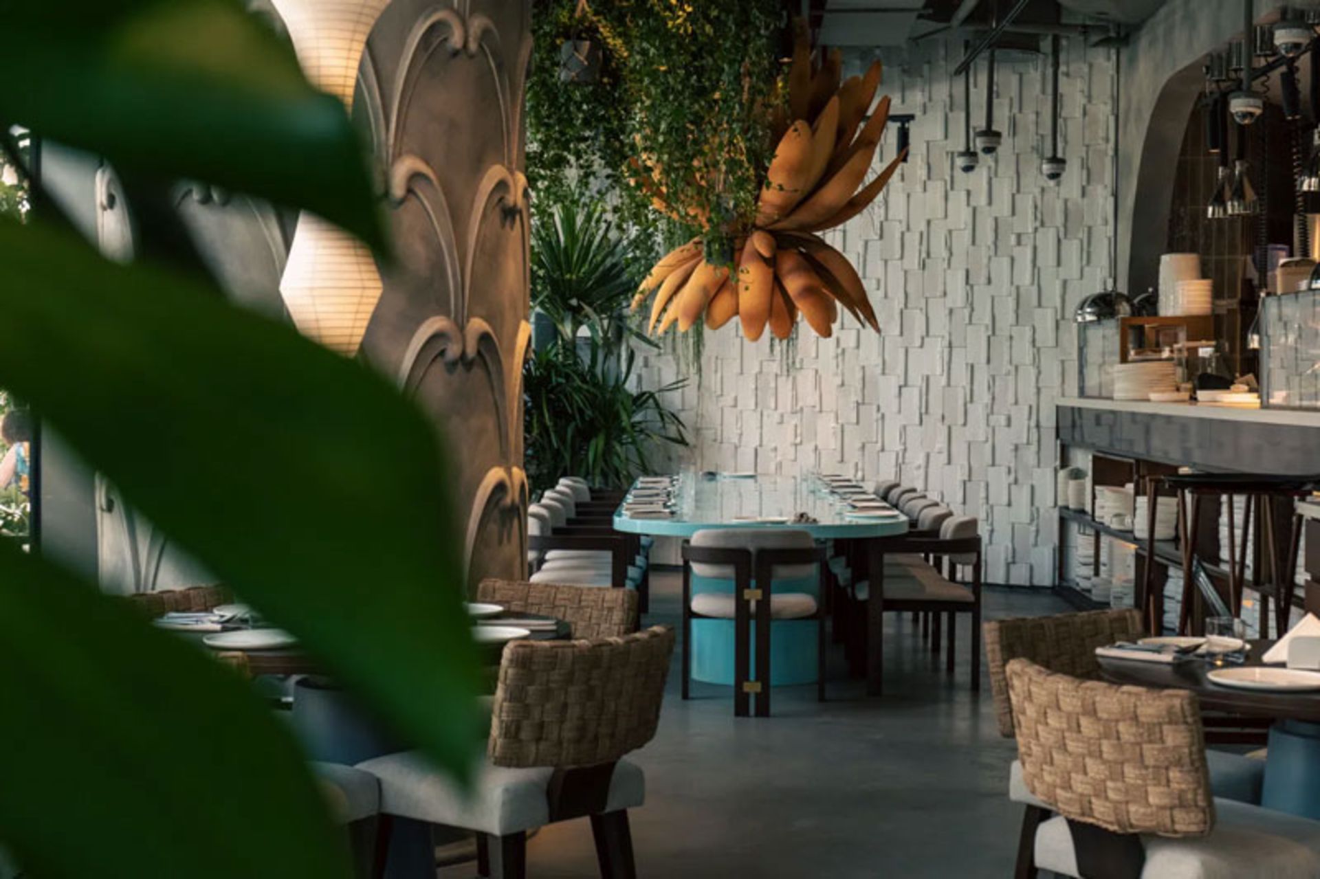 نمایی از رستوران چایخانه شماره ۱ دبی 