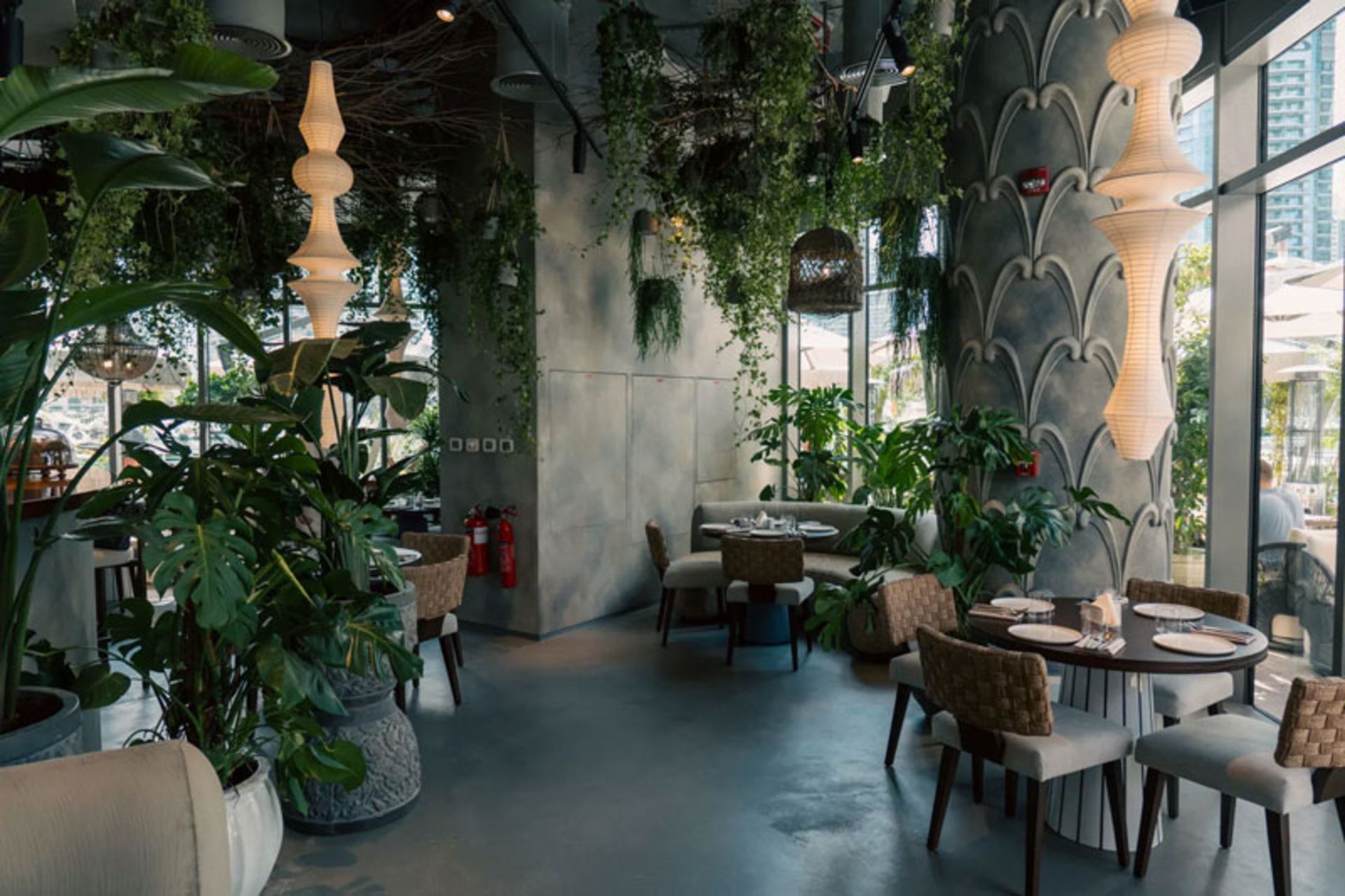 فضای داخلی رستوران چایخانه شماره ۱ دبی 